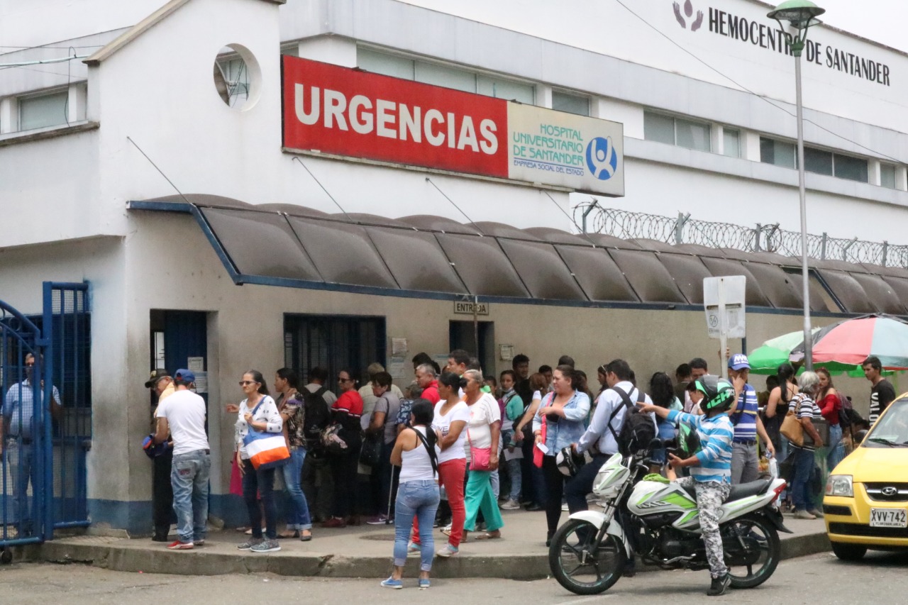 El Hospital Universitario de Santander está saturado