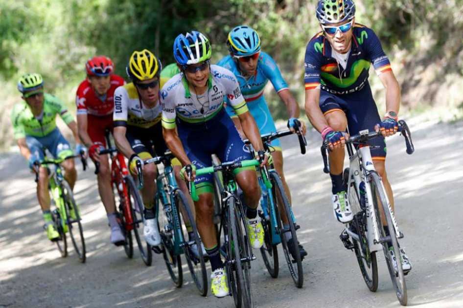 Esteban Chaves finalizó noveno en la décima etapa. Foto: Orica