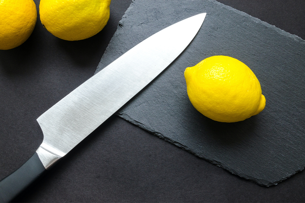 Truco para afilar adecuadamente el cuchillo de la cocina