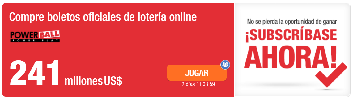 El premio mayor del Powerball no para de crecer.