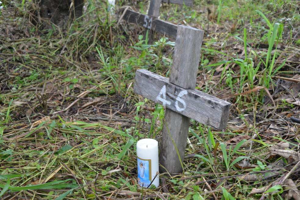 El encuentro de las víctimas de Bojayá con sus muertos