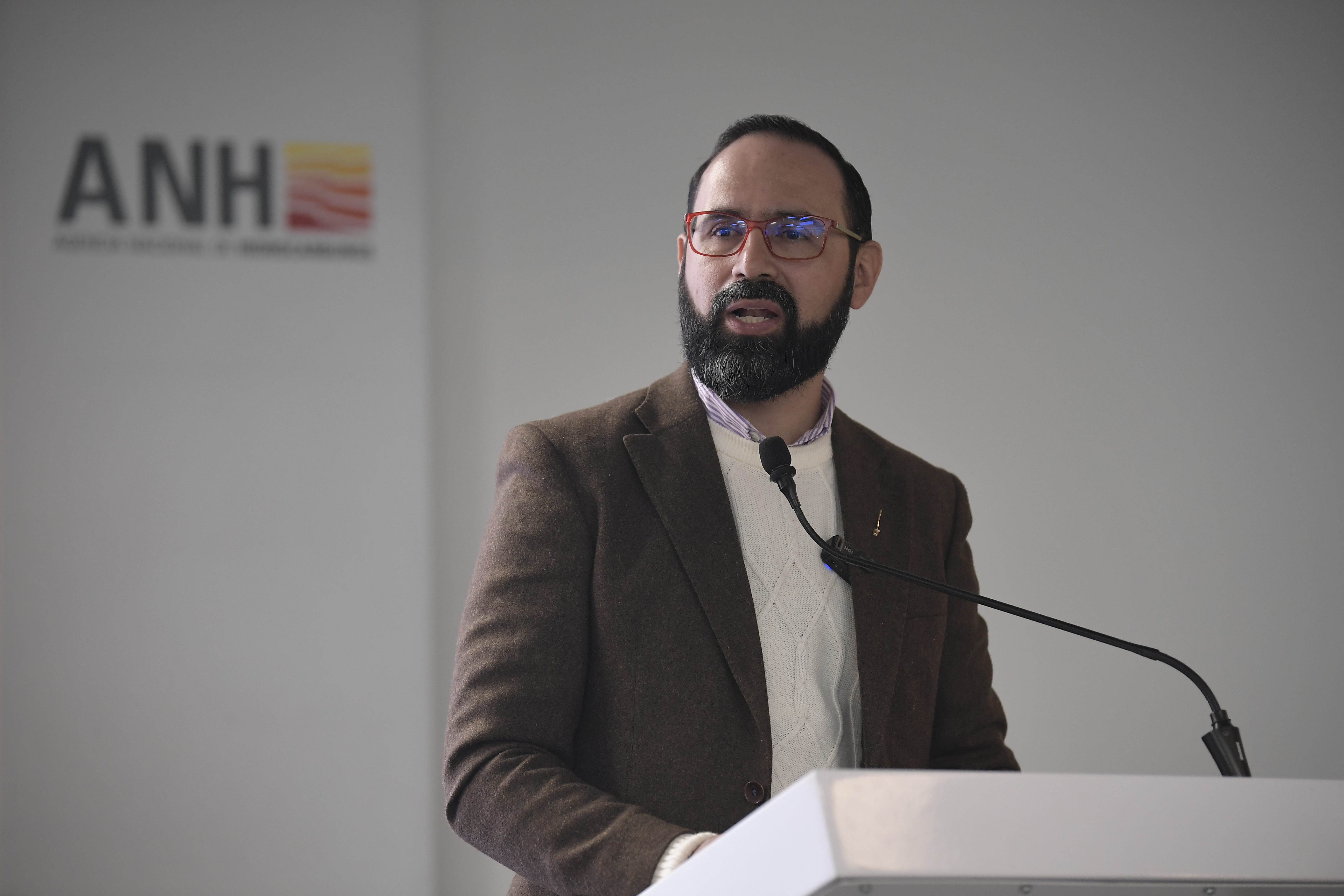 Ministro de Minas y Energía, durante la presentación del informe de reservas del 2023 de hidrocarburos en el país.