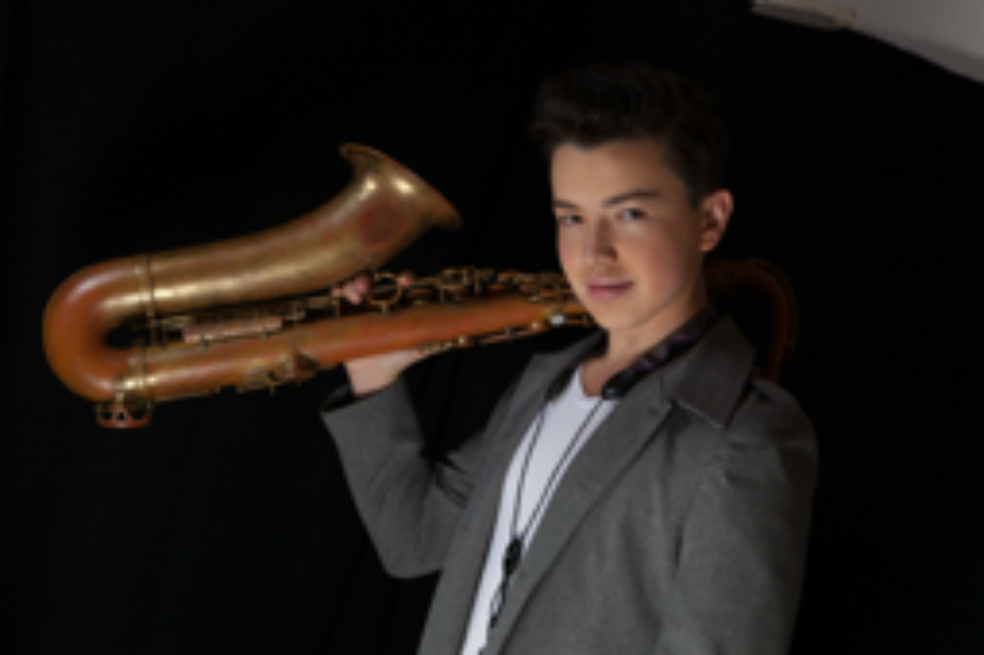 Alessandro Danello, promesa colombiana del saxofón