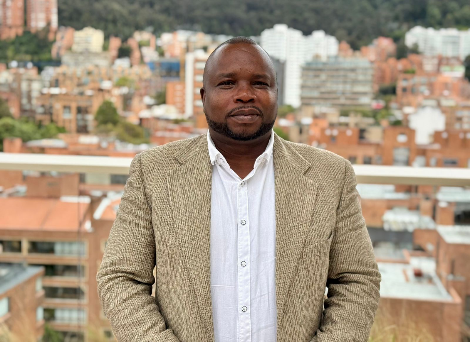Rodrigo Martínes un sobreviviente de mina antipersonal y líder social del departamento del Chocó.