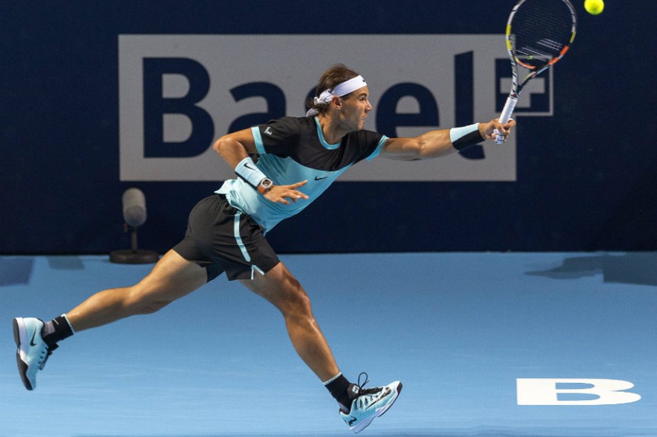 Rafael Nadal supera primera ronda del ATP 500 de Basilea
