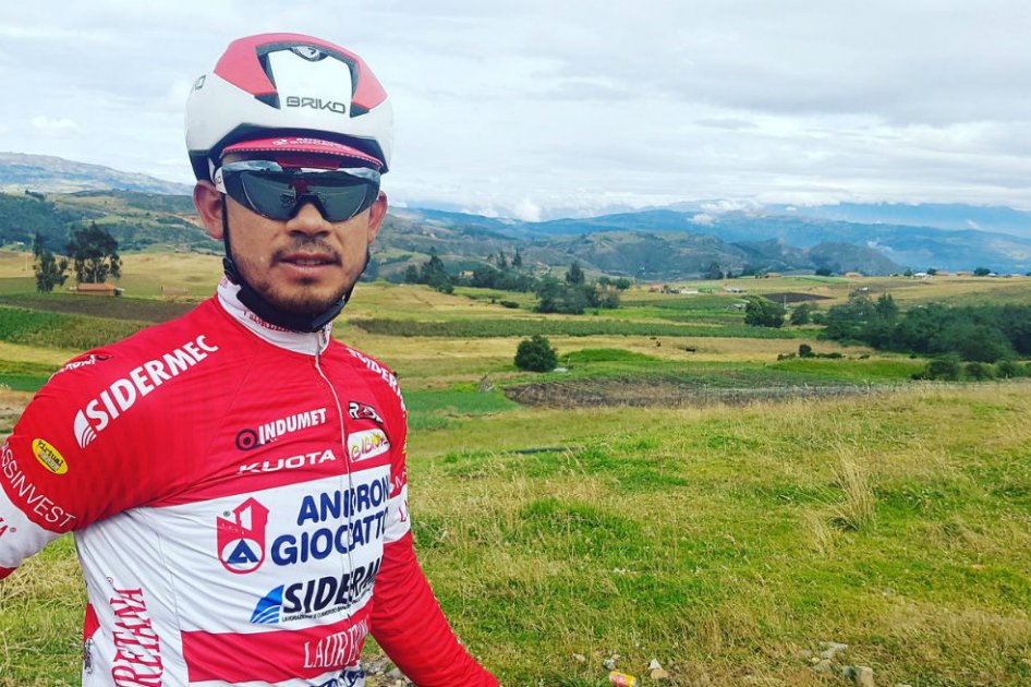 Rodolfo Torres fue segundo en la etapa reina en la Vuelta a San Juan. Foto: @rodotorres1987