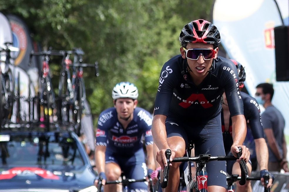 Egan Bernal, el mejor colombiano en la tercera etapa de la Vuelta a Burgos