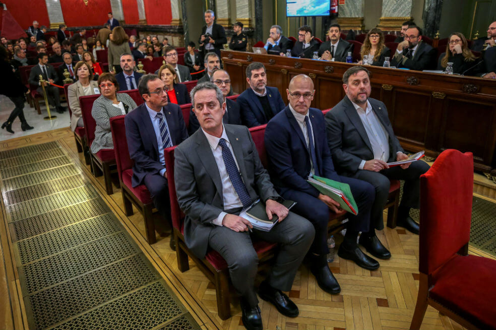 El histórico juicio a líderes independentistas catalanes llega a su fin
