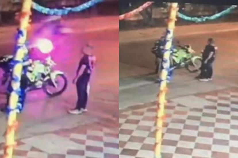 Durante persecución, policía arrolló a otro policía en Barranquilla