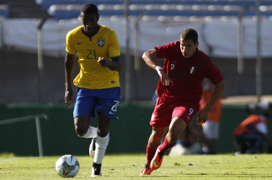 Brasil goleó 5-0 a Perú en el hexagonal Sub 20