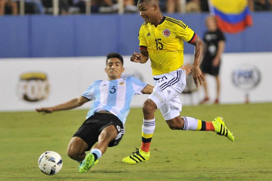 Colombia y Argentina igualaron 0-0 en amistoso previo a los Olímpicos