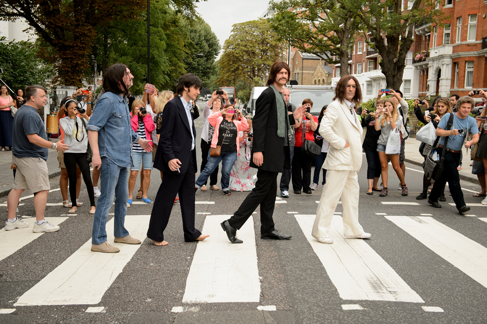 45 aniversario de Los Beatles en Abbey Road