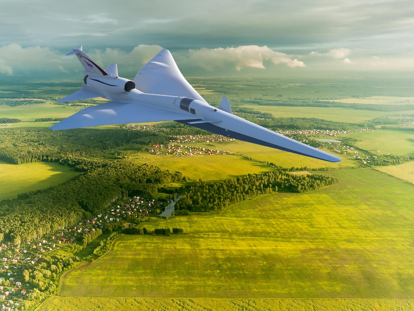 Este es el nuevo avión supersónico que planea construir la NASA