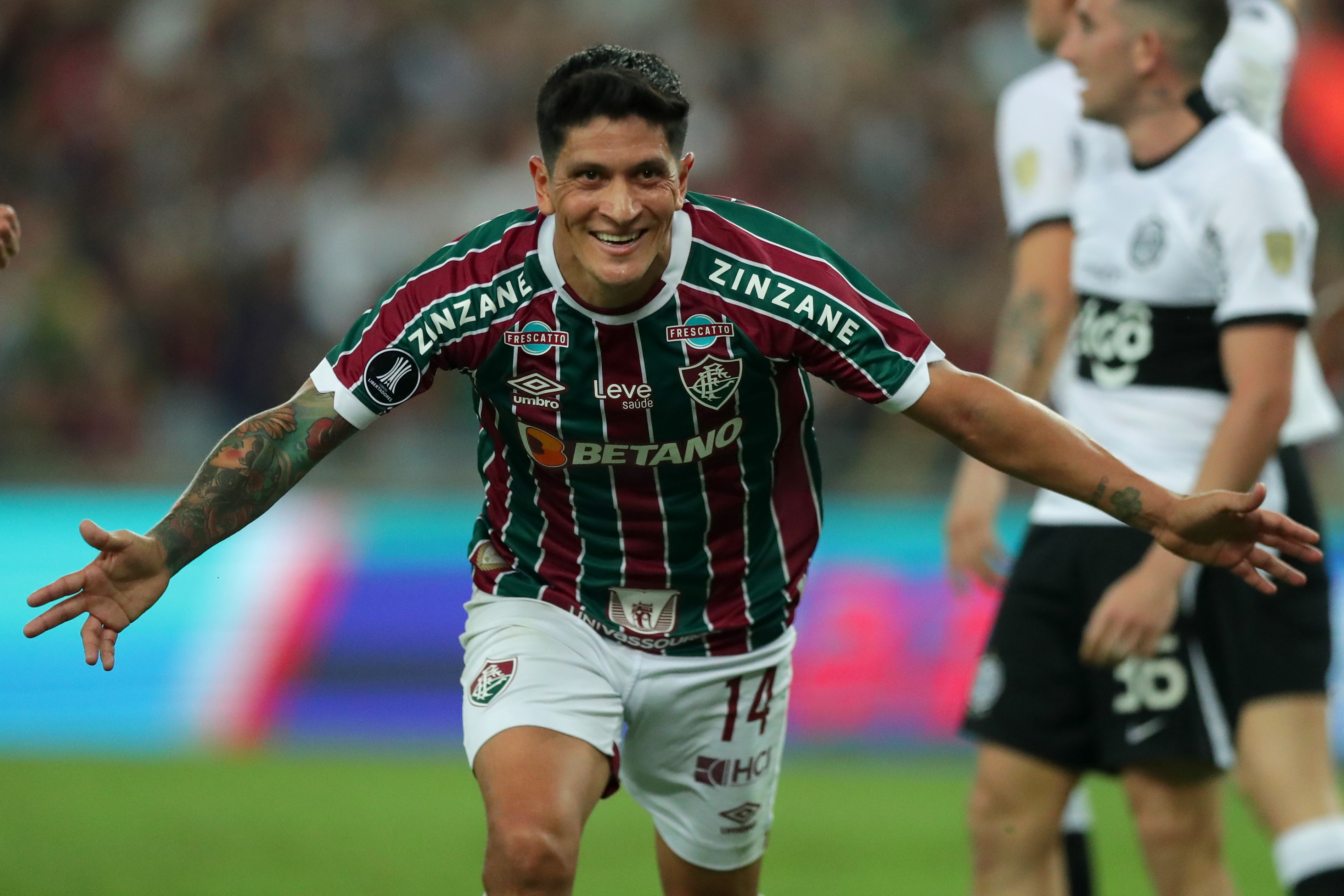 Germán Cano marcó un golazo en la victoria de Fluminense ante Olimpia: video
