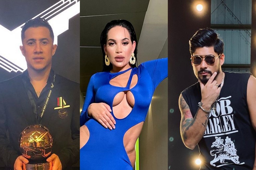 Lowe León, Felipe Saruma, Michael Ortega y otras parejas de Andrea Valdiri