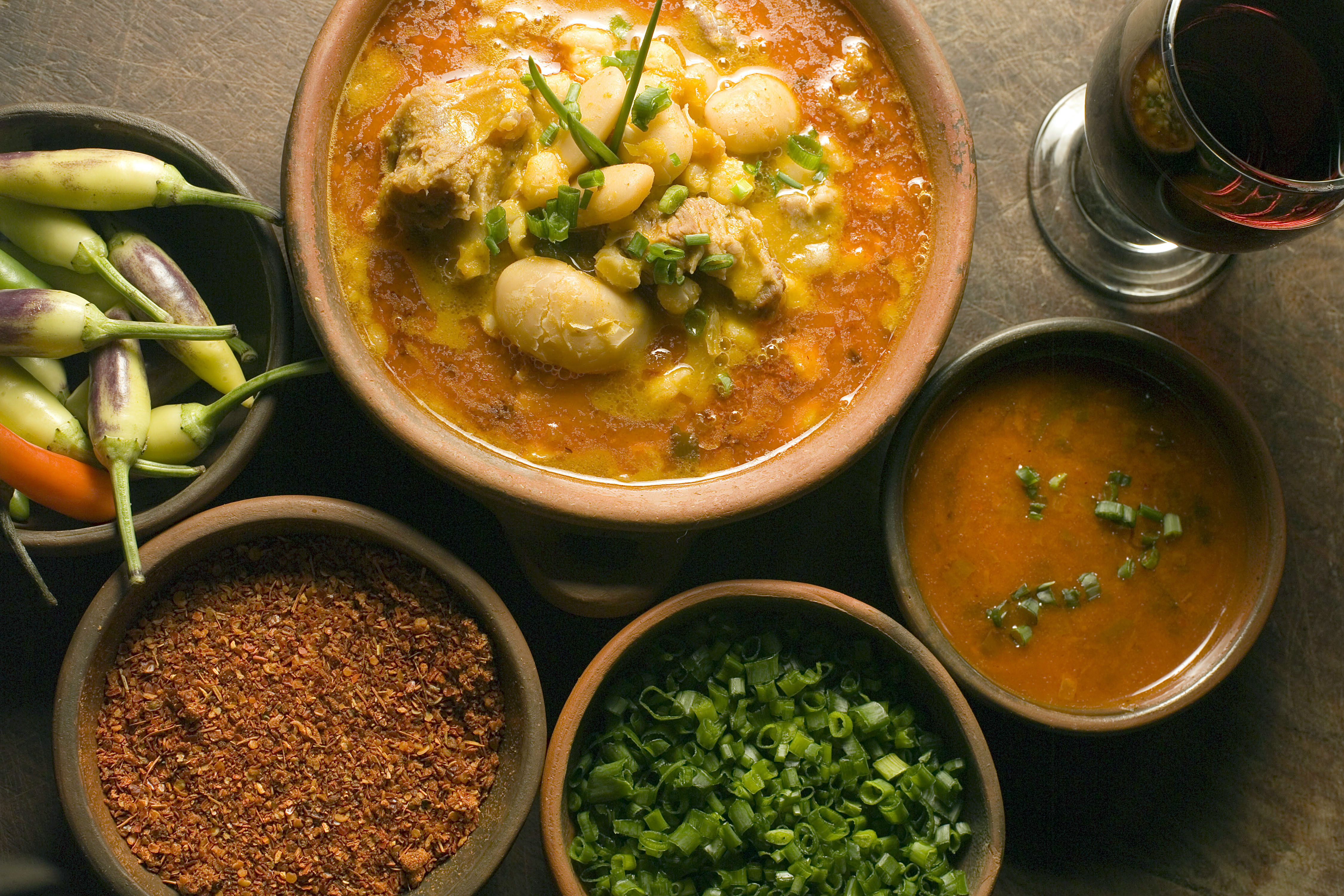 Locro, uno de los platos clásicos tradicionales del norte de Argentina.