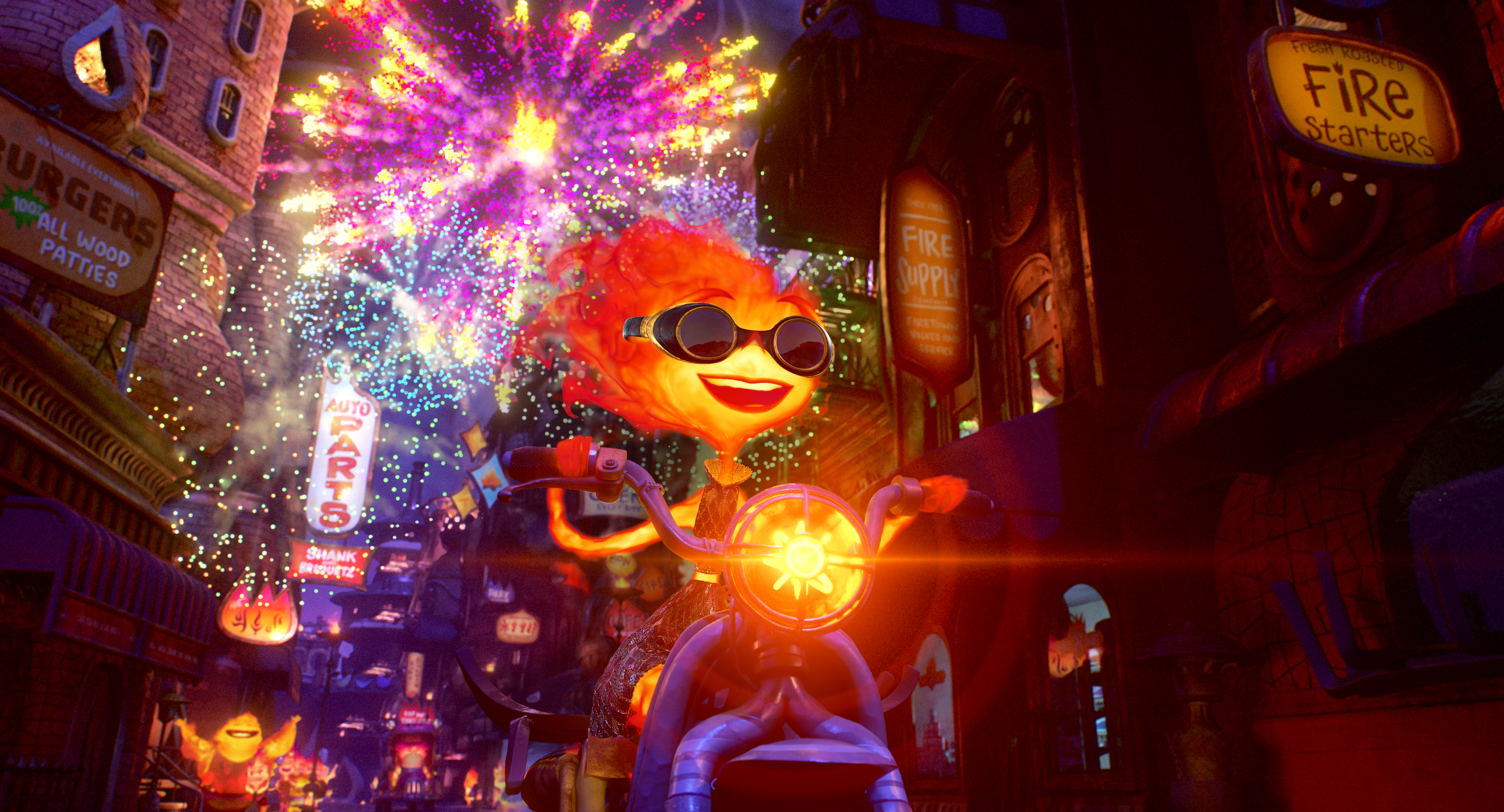 Así se celebró en Bogotá la premier de “Elementos”, la película de Disney y Pixar
