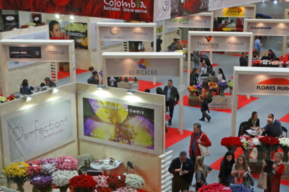 Flowers Expo, Moscú / Foto: Ministerio de Agricultura y Desarrollo Rural.