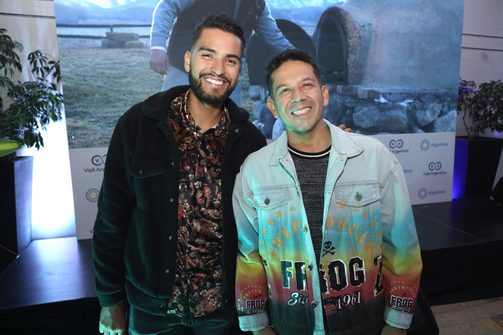 Daniel Vergel y Erik Moreno