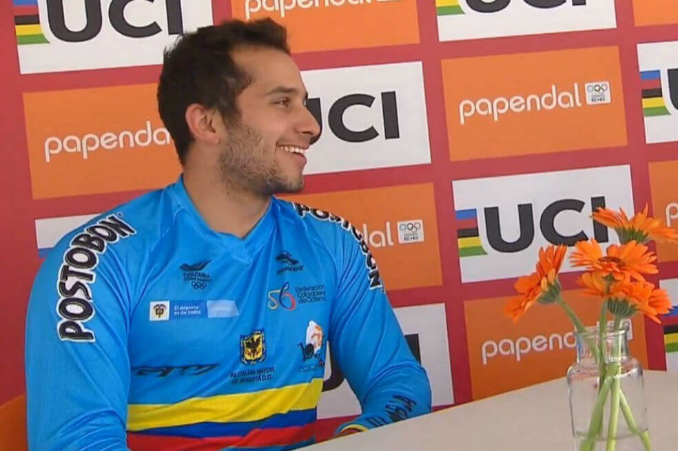 Carlos Ramírez, protagonista en la tercera válida de la Copa Mundo de BMX