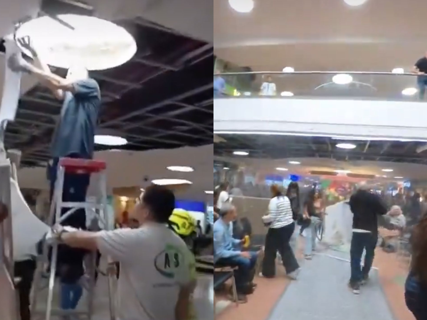 Colapso de techo en Unicentro Medellín dejó 10 personas lesionadas; esto se sabe
