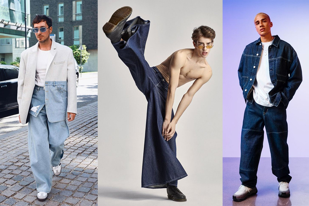 ¿Cómo combinar los baggy jeans para hombre?