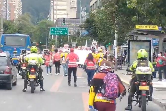 Movilidad hoy, 10 de diciembre: manifestaciones hicieron parte de la jornada