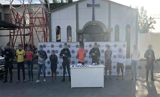 Supuestos miembros de "Los Hijos del Pueblo de Dios"