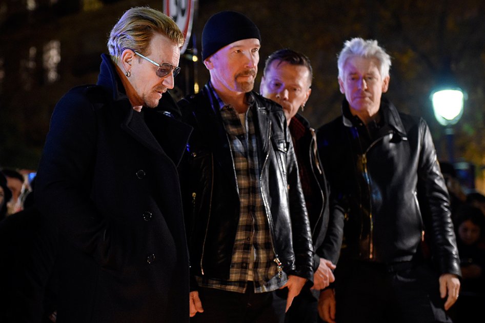 U2 reprograma conciertos en París tras cancelarlos por atentados
