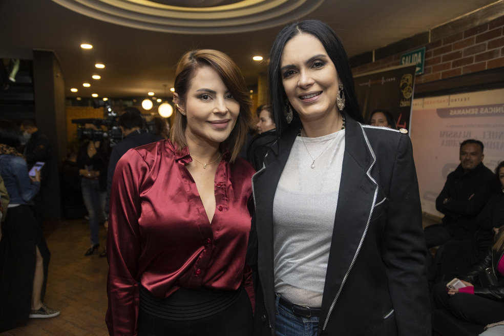 Estefany Gomez y Marcela Posada