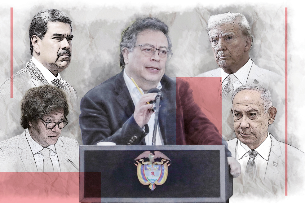 Diplomacia de Petro sortea un turbulento 2025: arrancó con los factores Maduro y Trump