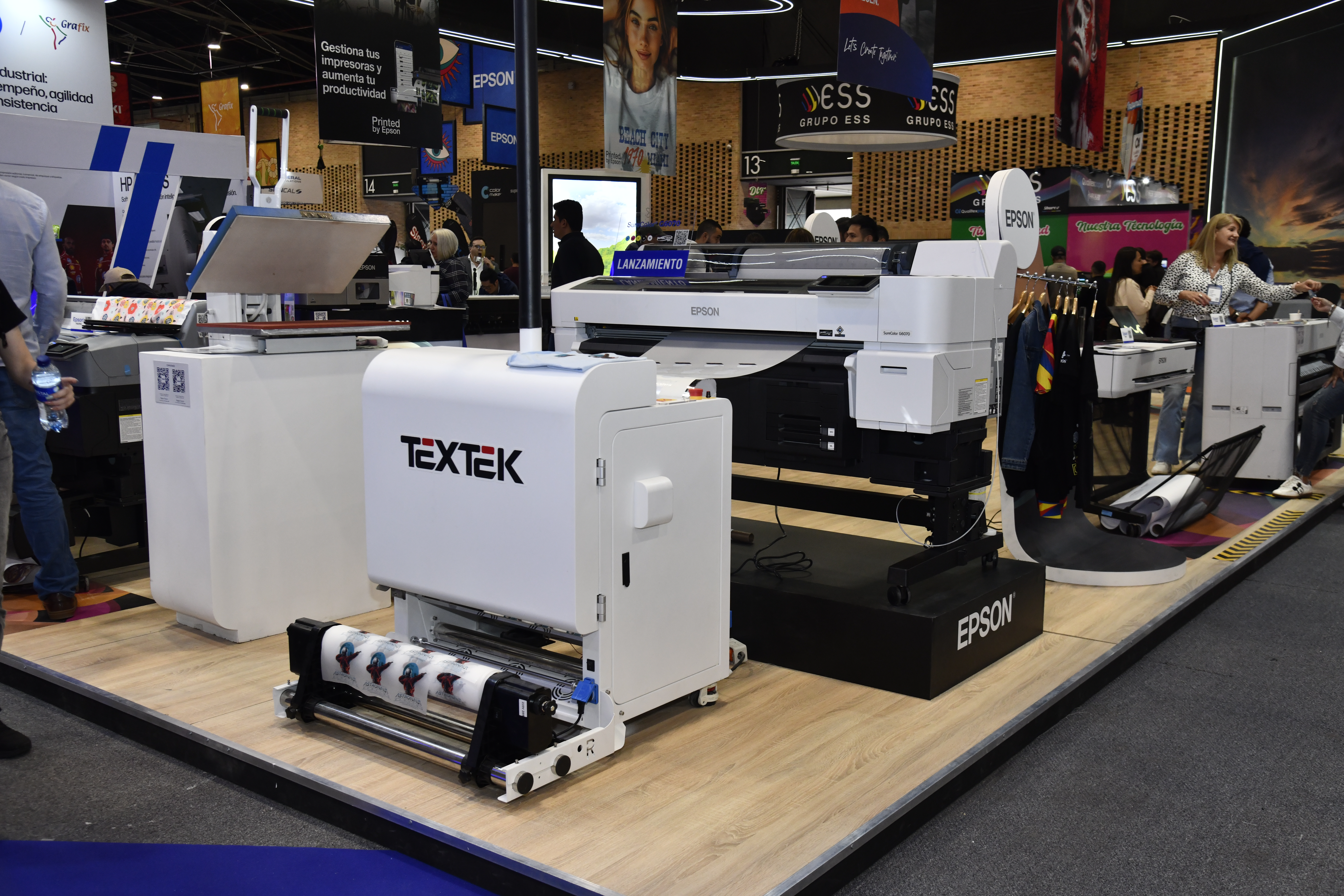 Nuevos lanzamientos de Epson llegan a Andigráfica en Corferias