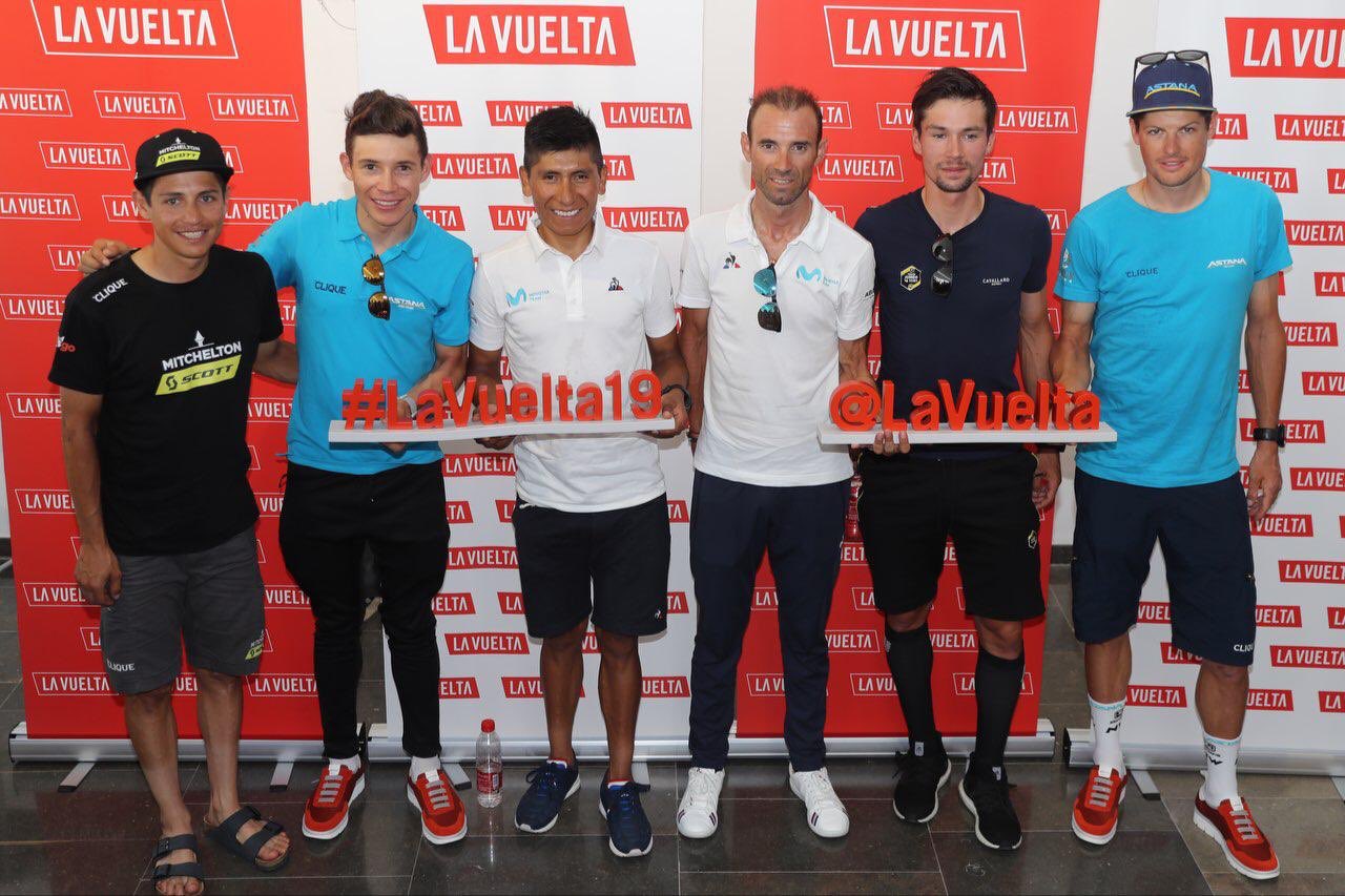 Tres de los seis candidatos a ganar La Vuelta a España son colombianos