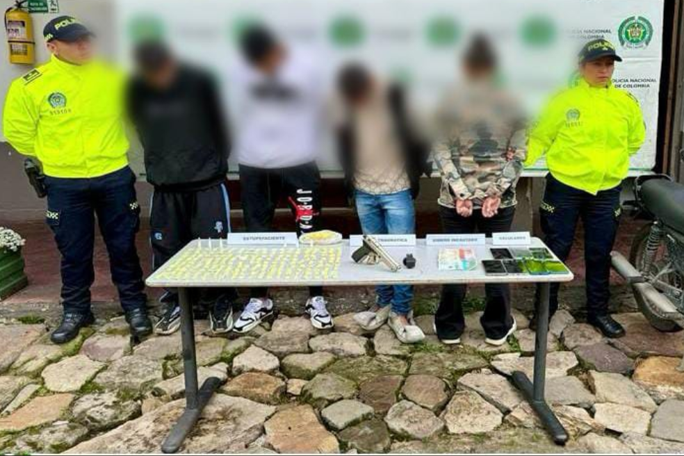 Capturan en Bogotá y Chía a cuatro presuntos líderes del Tren de Aragua