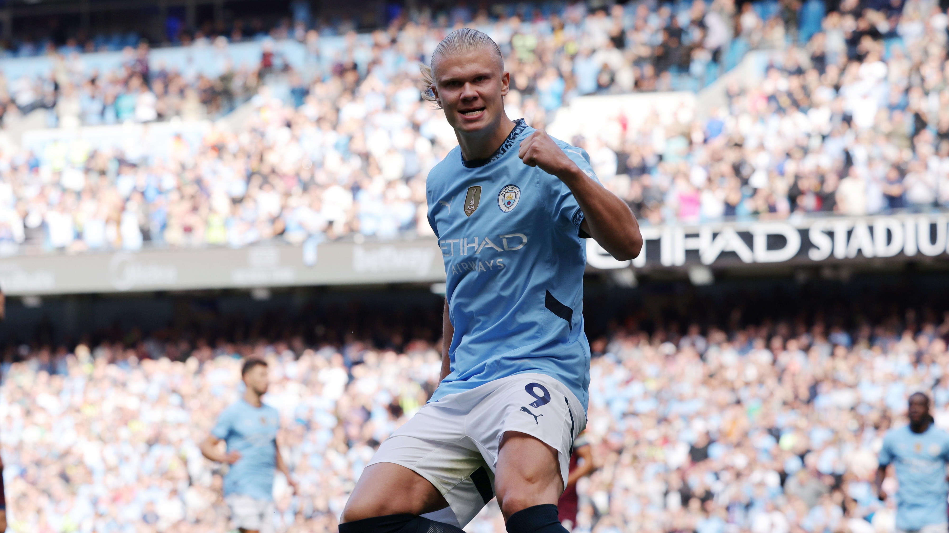 Vea la sensacional tripleta de Haaland con Manchester City: video