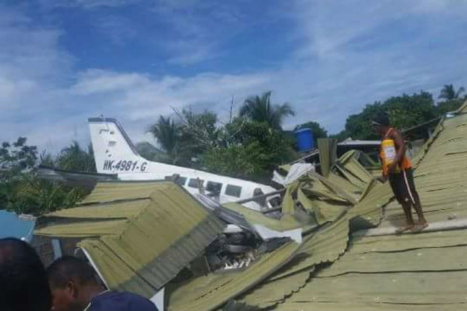 Avioneta se accidentó con deportistas de Antioquia a los Juegos Nacionales
