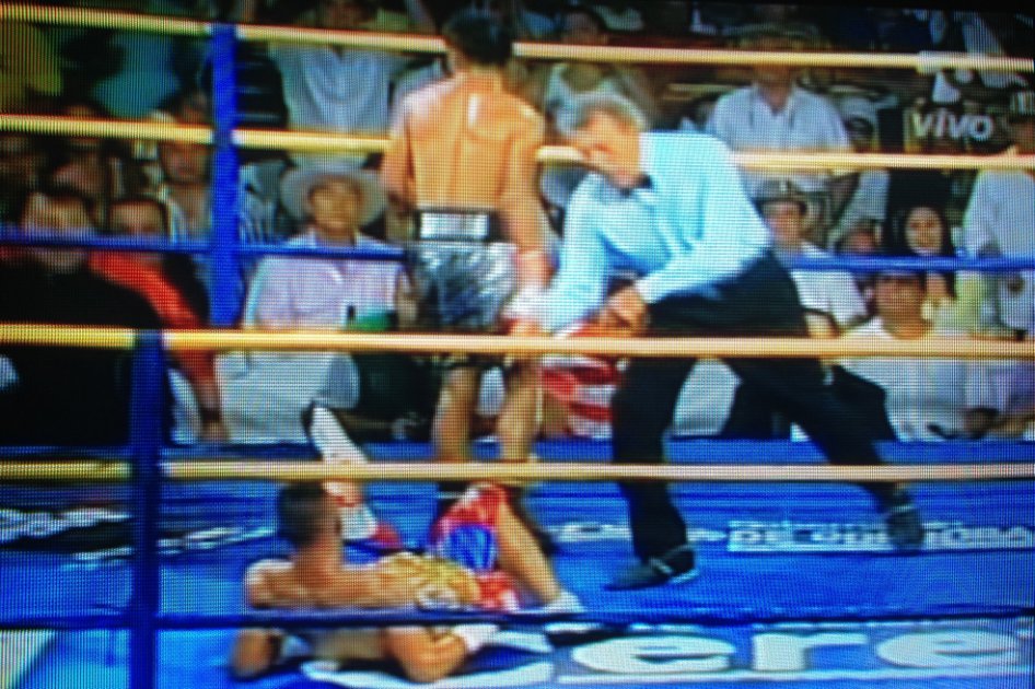 Luis de la Rosa no pudo ganar el título mundial del peso mínimo de la OMB