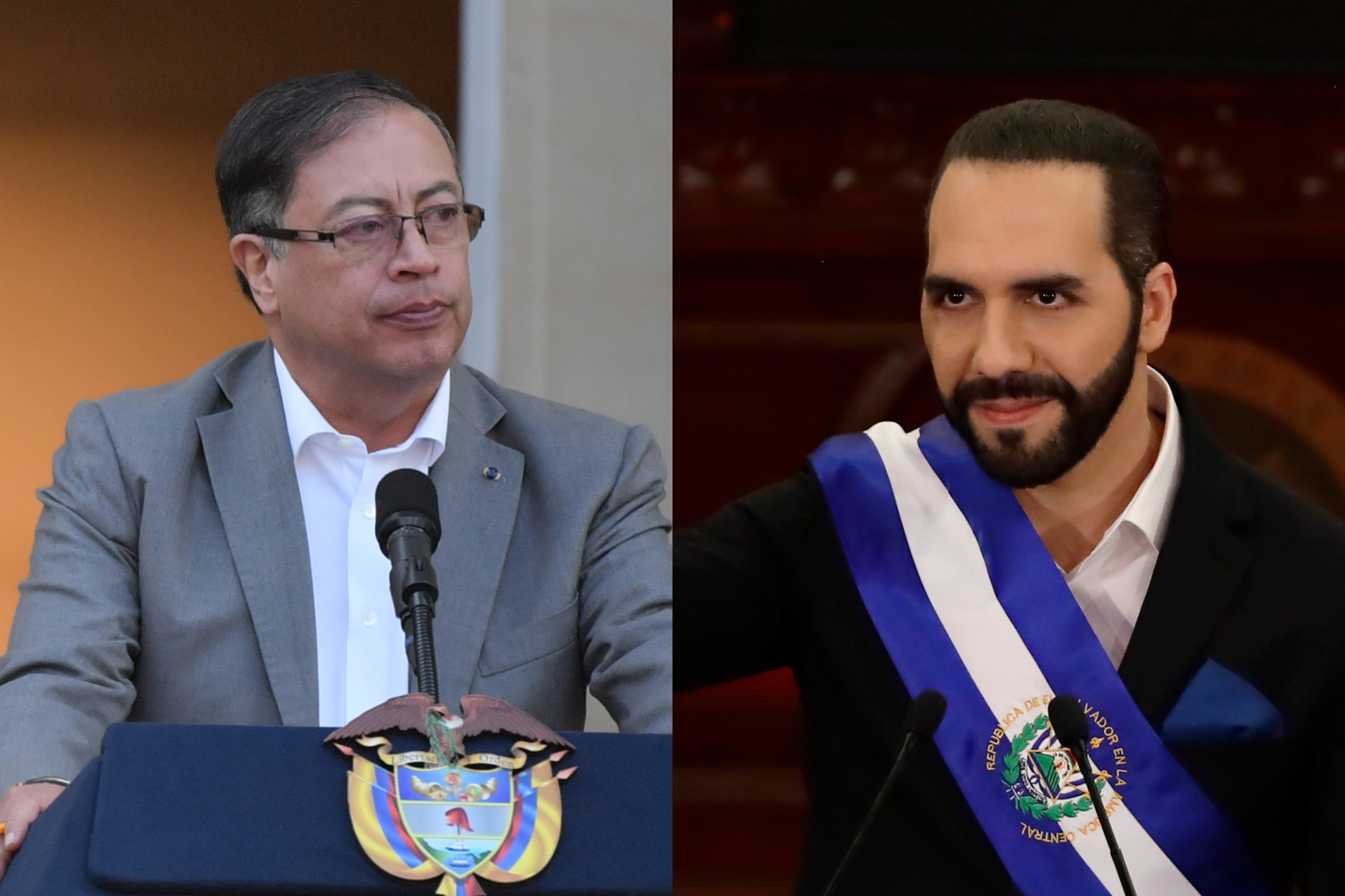 Bukele defiende su sistema carcelario en El Salvador tras duras críticas de Gustavo Petro