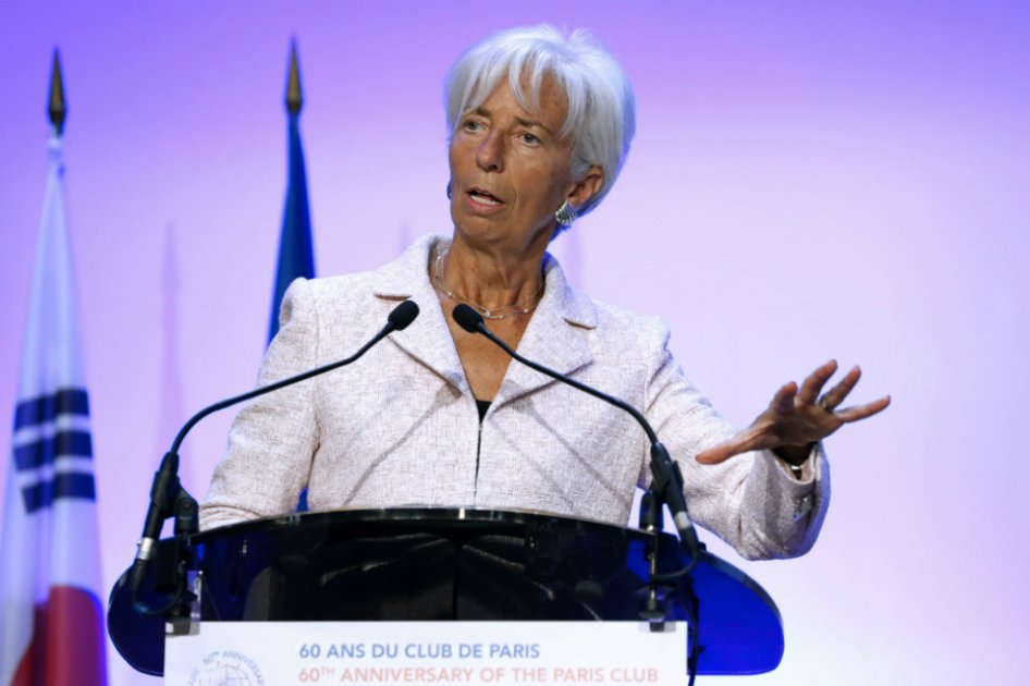 Christine Lagarde, directora del Fondo Monetario Internacional (FMI). /AFP