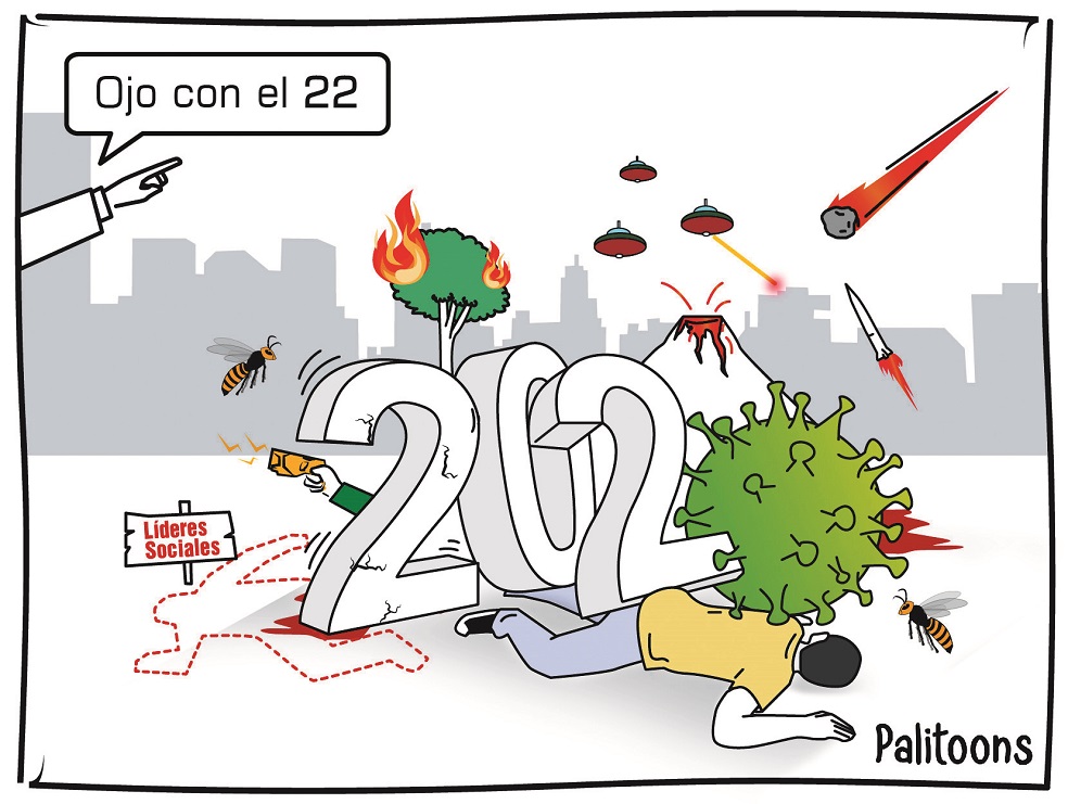 Ojo con el 22, por Palitoons