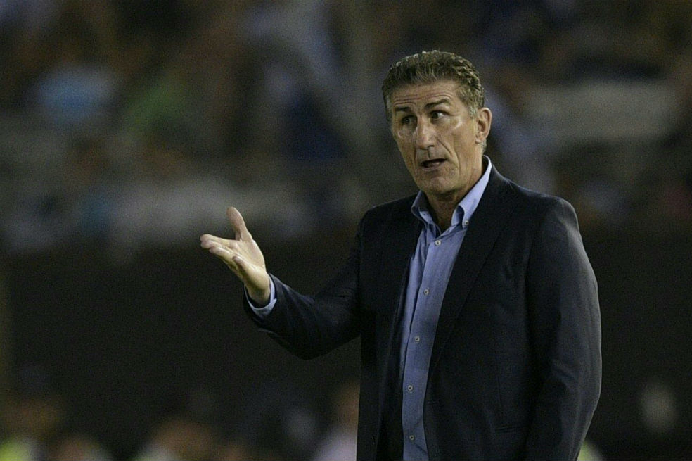 Bauza, técnico de Argentina. / AFP