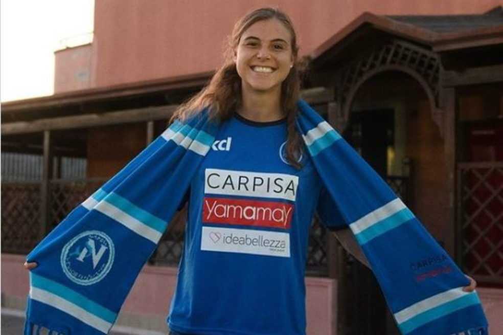 Catalina Pérez es nueva arquera del Napoli femenino