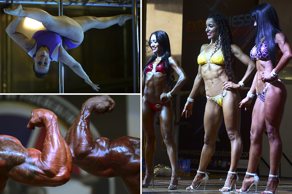 Los músculos y el ‘pole dance’ se tomaron Medellín