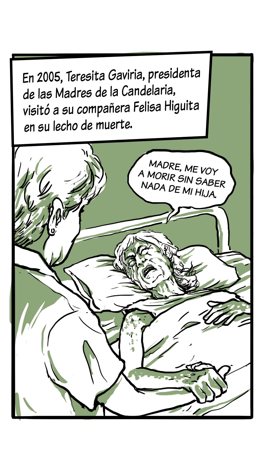 Las madres que perdonaron lo imperdonable, segundo capítulo del cómic ¡Todo bien!