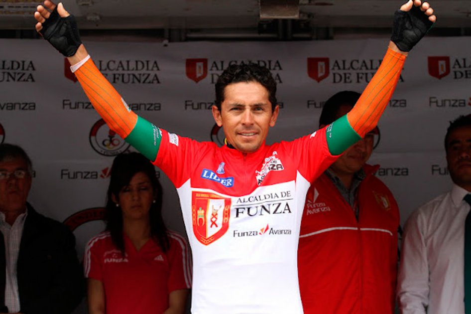 Freddy González, primer líder de la Clásica de Funza