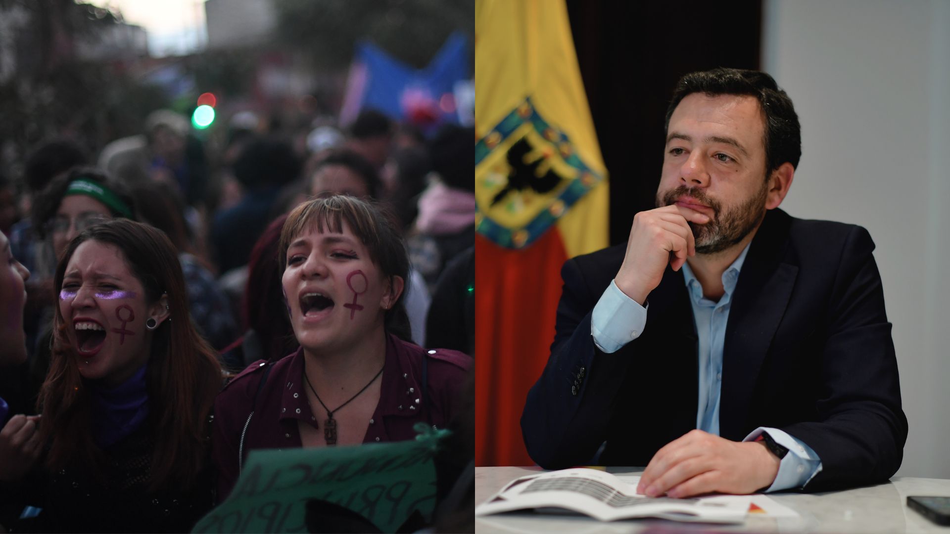 “Cometimos errores”: Galán sobre marcha #8M en la Plaza de Bolívar