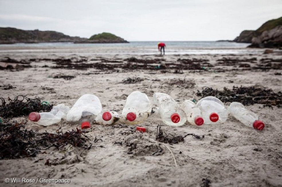 Coca Cola incrementó producción de botellas de plástico, según Greenpeace