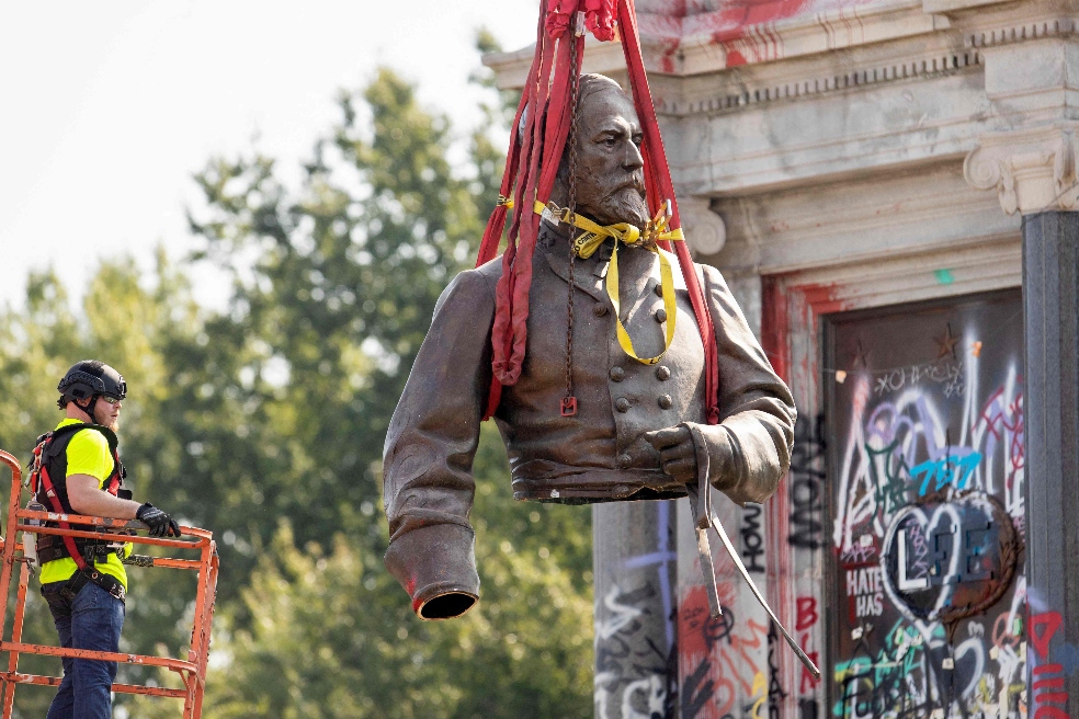 Estatuas racistas EEUU 2021
