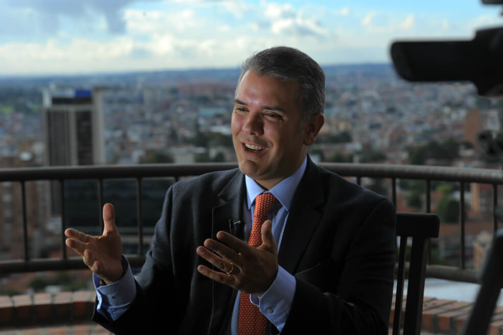 El pasado 15 de abril cada ministro y el presidente Iván Duque firmaron el decreto 554.  / Cristian Garavito-El Espectador.