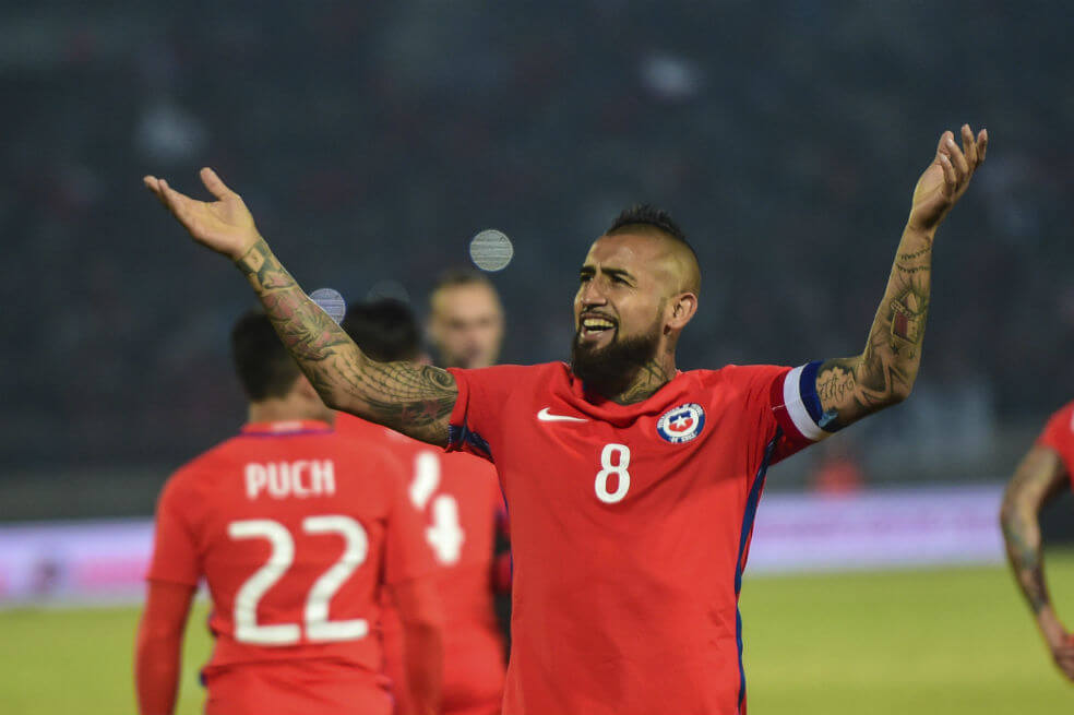 Arturo Vidal se solidarizó con William Tesillo por las amenazas que sufrió tras fallar su penal